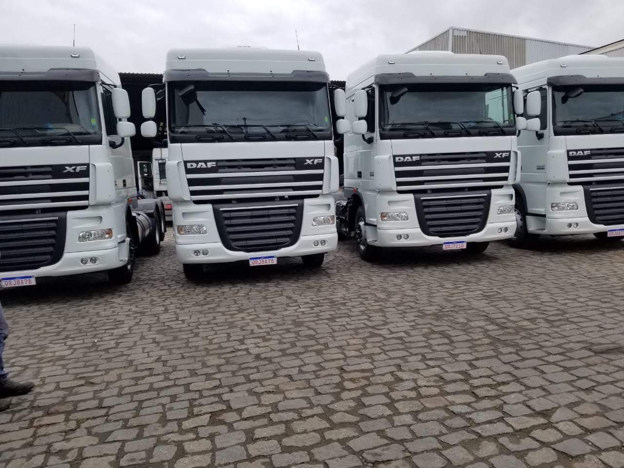Frota de carretas DAF XF