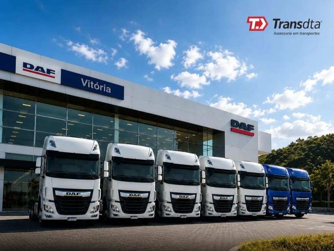 Expansão da frota Transdta — carretas DAF XF novas